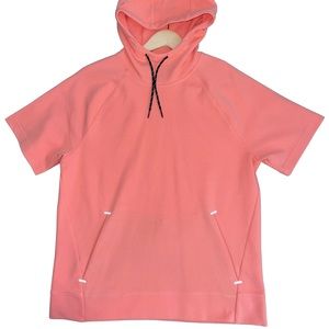 Short-Sleeve Pullover Hoodie